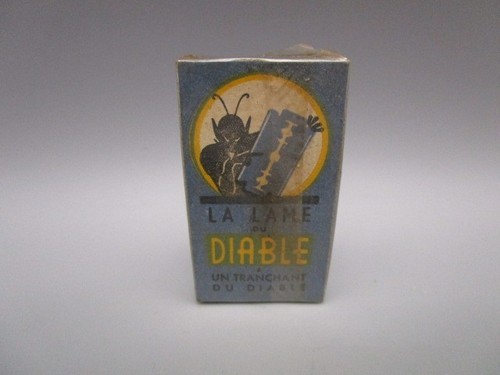 Ancienne boite lames - ancienne, de