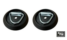 2 x Tie Down Lashing Rings For HorseBox, Van, Truck, Trailer Like Ifor Williams 