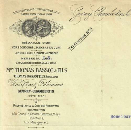 Lettre 1913 - 🌟,