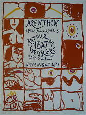 Pierre Alechinsky Original Poster Lithograph Abstract Art CoBrA