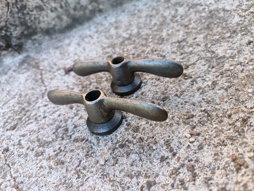 écrous papillon 5mm vélo - Écrous,