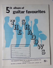 Shadows - 5tth Album of Guitar Favourites - for lead bass and rhythm guitars PB