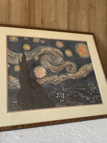 Tableau encadré nuit - la,