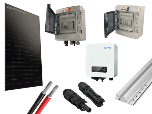 Kit panneaux photovoltaïque - kit, 6