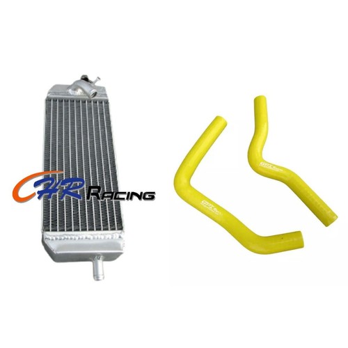 Aluminum radiator yellow hose - aluminum,
