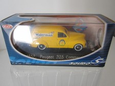 1/43 SOLIDO FOURGONNETTE CAMIONNETTE PEUGEOT 203 COMMERCIAL ENCRE STYLO WATERMAN