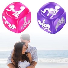 Lot de 2 dés sexuels