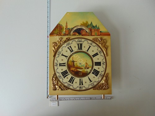 Dial with moon and - dial,