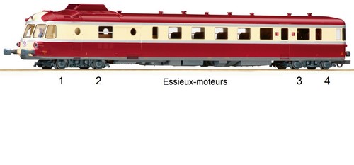 Roco kit motorisation autorail - motorisation,