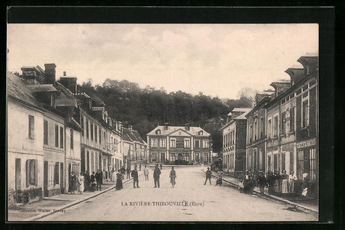 Cpa rivière thibouville - cpa, la