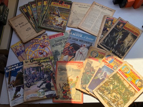Lot ancienne revue petit - lot,