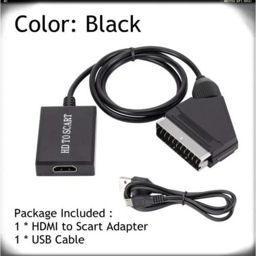 Scart péritel 1080p vers hdmi - péritel,