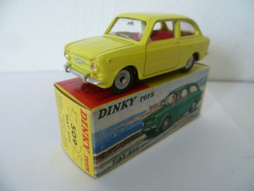 Authentique fiat 850 dinky - fiat,
