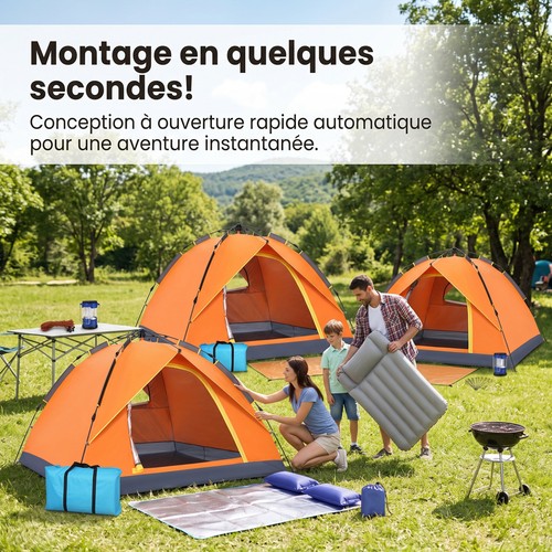Tente plein air automatique - plein,