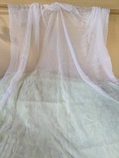 Coupon de tulle de coton