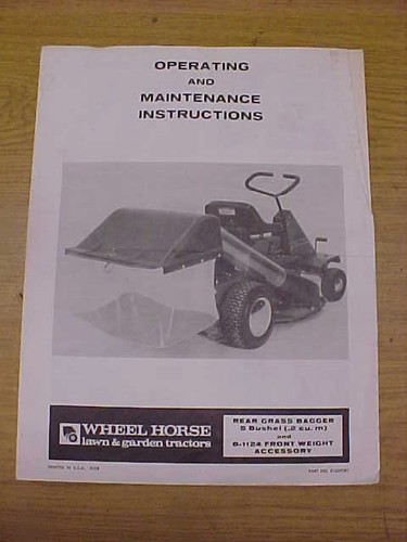 Wheel horse lawn - lawn, grass