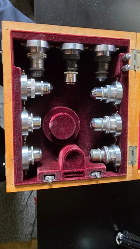 Leitz microscope kit