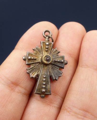 Ancien pendentif croix - ancien,