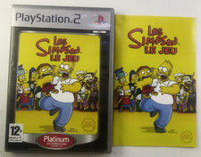 Les Simpson Le Jeu PS2 Platinum