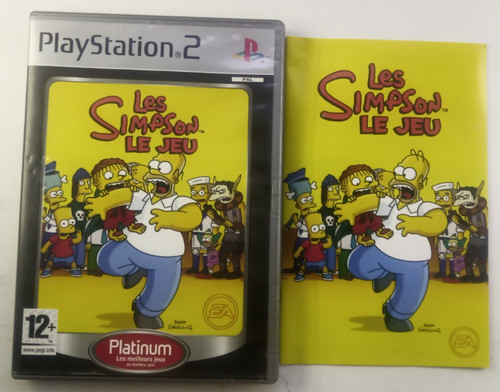Les simpson jeu - simpson, ps2