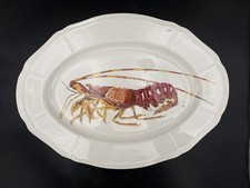 GIEN – Grand plat ovale en