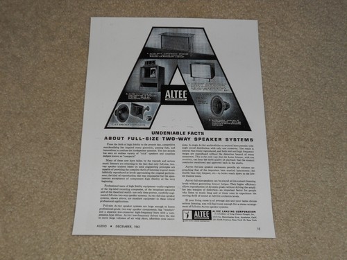 Altec voice of - a-7, the