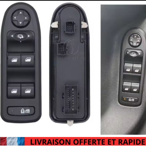 Commande bouton leve vitre - leve,