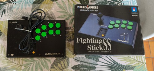 Sega saturn fighting stick - sega,