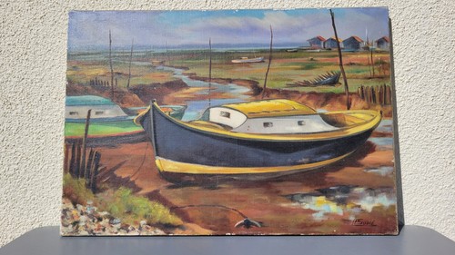 Peinture huile sur toile