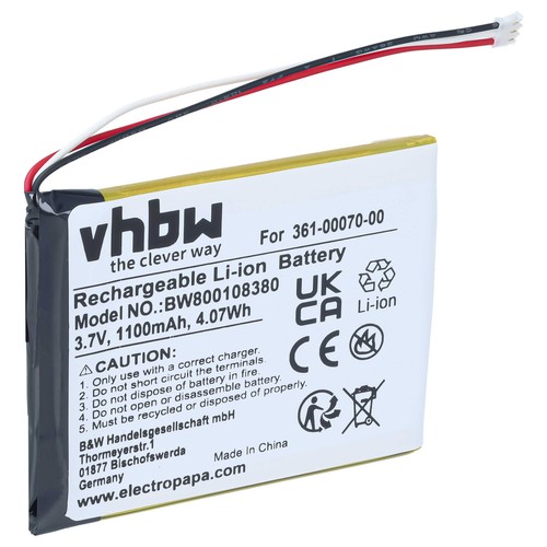 Batterie pour garmin nüvi - pour,