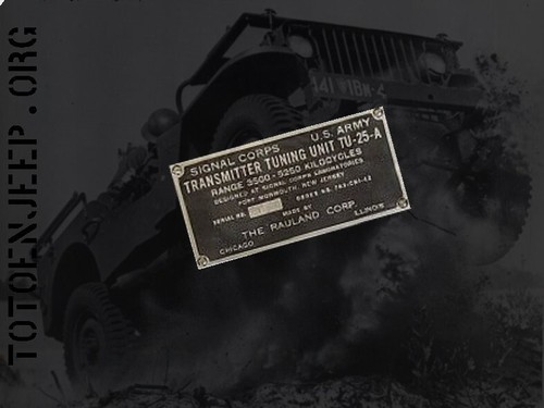 Radio jeep us ww2 - us,