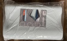 TEMPUR-PEDIC Cloud Advanced Cooling Neck Pillow Memory Foam Medium Firm Blue
