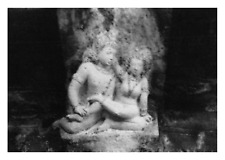 India, Ajanta, Tent of&#039;a cave, vintage print, 1948 Photo taken by 