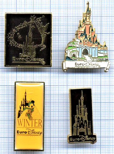 Lot vintage pins euro - pins,