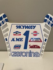 Authentic ZERONINE STADIUM  BMX Number plate - SKYWAY BMX