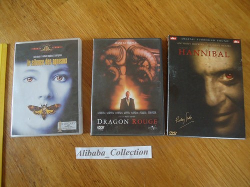 Lot dvd hannibal lecter dragon - lot,