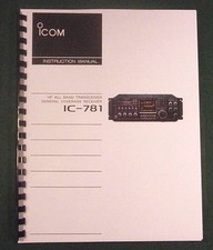 Icom IC-781 Instruction manual