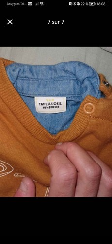 Vêtements bébé taille - , 18