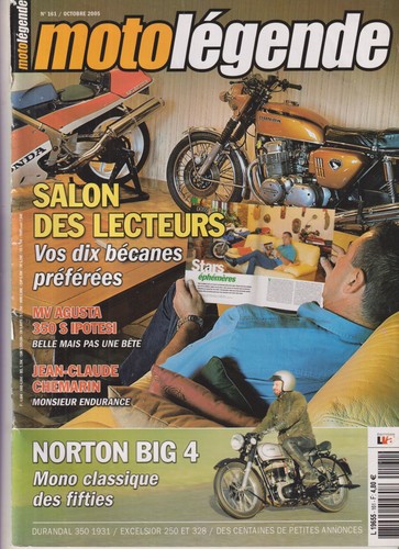 Moto legende 161 norton big - n°161,