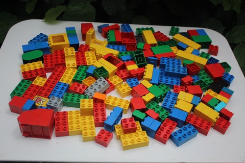 Lot lego duplo brique - lego, jaune