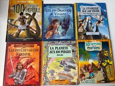 lot 6 livres-jeu / Vivez