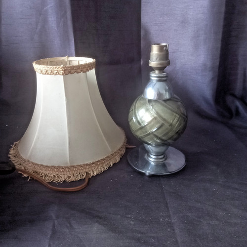 Ancienne lampe verre - ancienne,