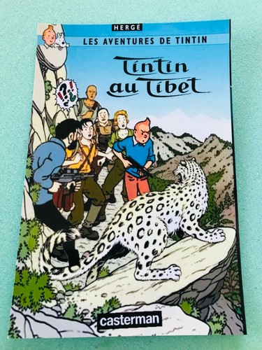 Carte postale 15x10 tintin - postale,