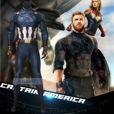 Déguisement Avengers 3 Captain America Cosplay Costume Body Zentai Tight