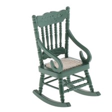 Fauteuil à bascule en bois