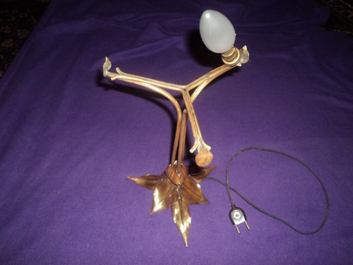 Pied lampe laiton art - pied,