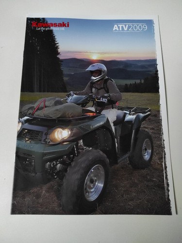 Kawasaki kvf gamme - gamme, 2009