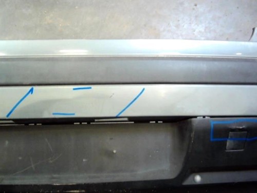 Pare choc arriere citroen - c5, 1
