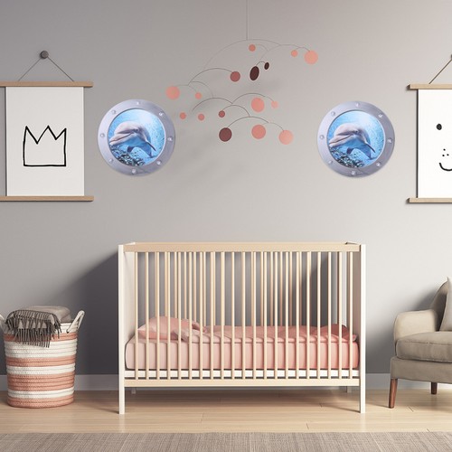 Stickers muraux animaux - stickers,