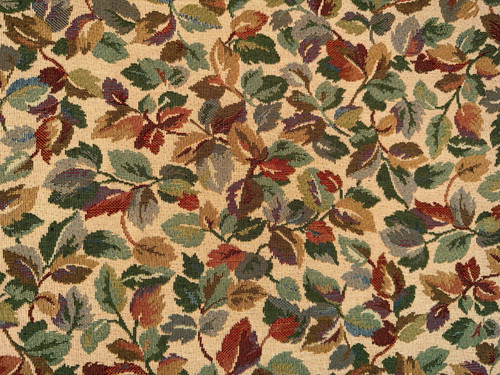 Tissu ancien coton tapisserie